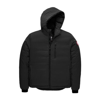 Canada Goose 黑色logo标志羽绒服 5078MBlackNoir