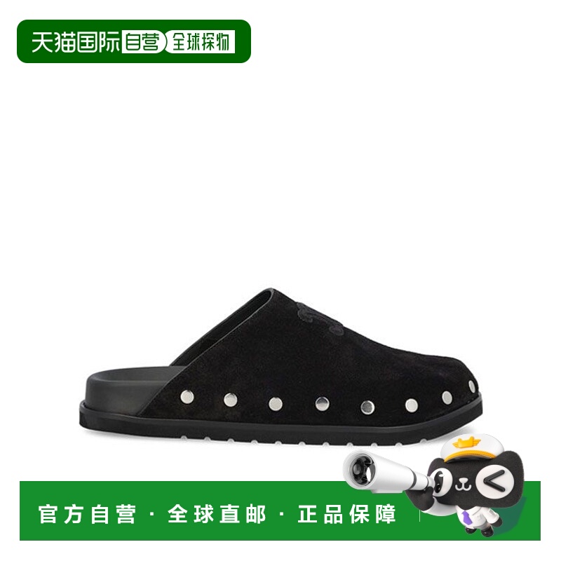 香港直邮CELINE 男士拖鞋 362793003C38NO SS2025 黑色