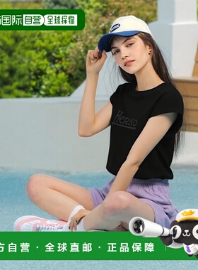 日本直邮 HERNO T恤 法式袖 T恤 女式 大尺码 jg000211d 52009 93