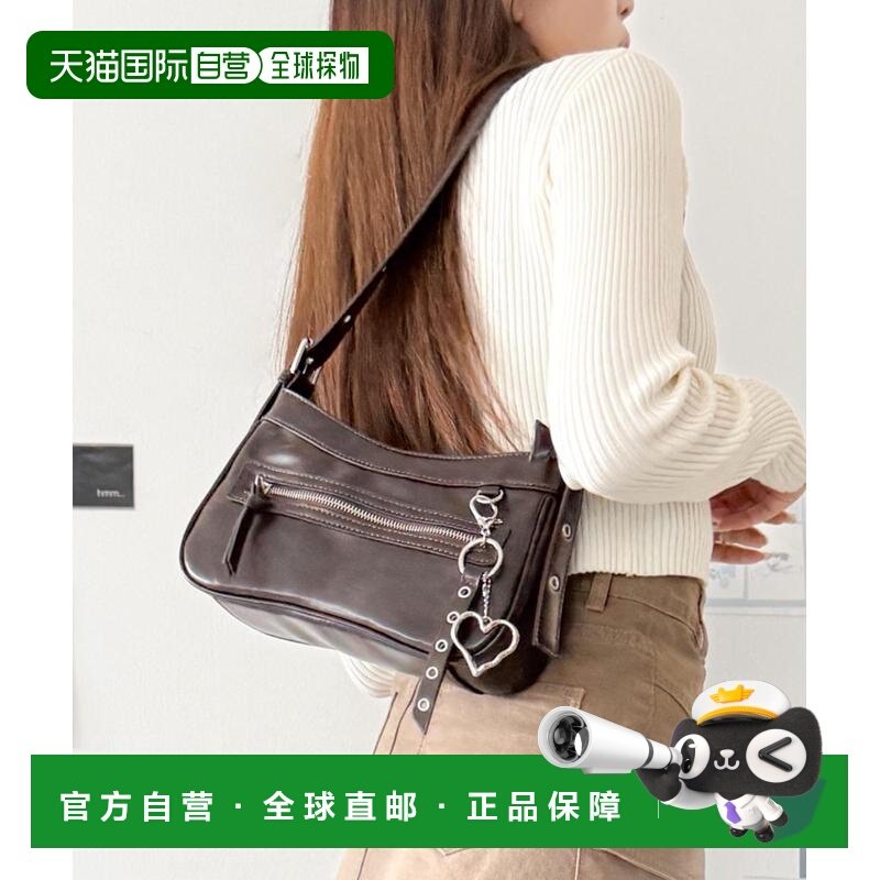 日本直邮WEGO 女装 可爱风 半身包 带吊饰金属孔眼肩带包 WE26SS0,运动包/户外包/配件,单肩包,淘宝优惠券,粉丝福利购,淘宝优惠卷