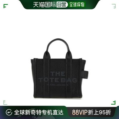 香港直邮潮奢 Marc Jacobs 马克 雅可布 女士 Black leather micr