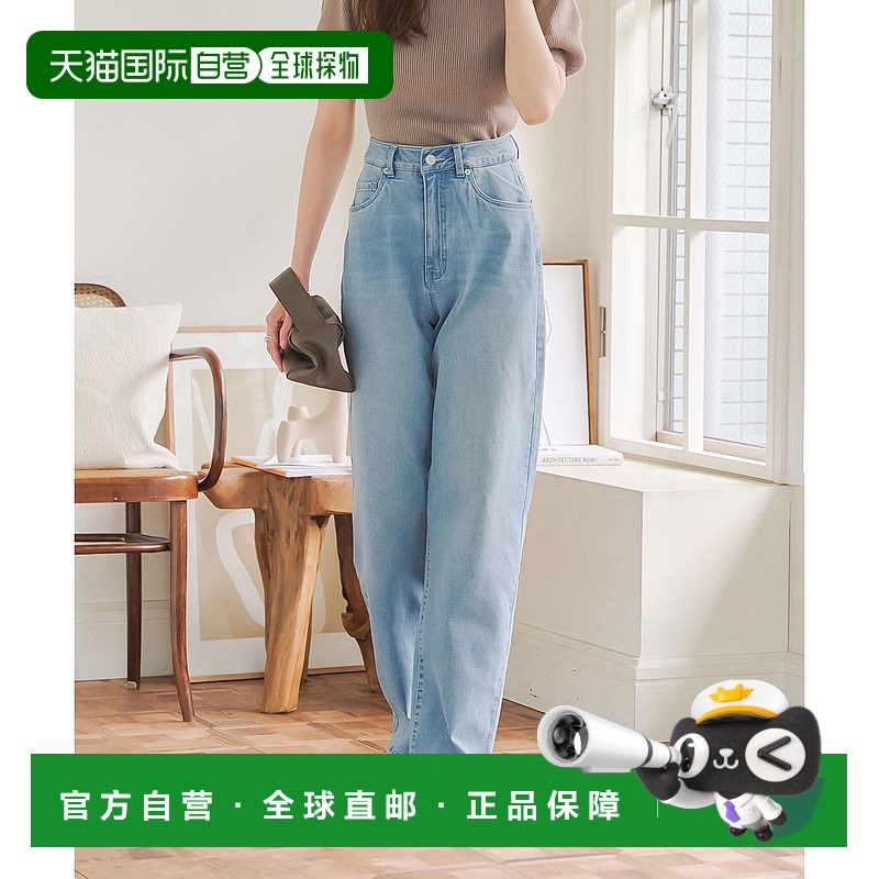 【日本直邮】KOBE LETTUCE　女士　牛仔长裤・牛仔裤直筒裤