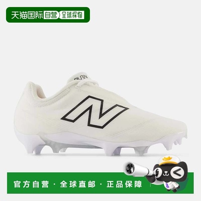 自营New Balance BurnX4 WBURNLW4 White Black Lacrosse Cleats