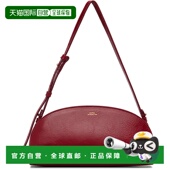 香港直邮潮奢 单肩包 A.P.C. 红色 1h可退 Lune 女士 Demi PXCCKF