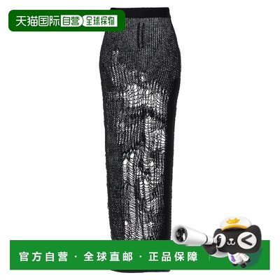 1h可退 香港直邮RICK OWENS 女士半身裙 RP01E7605KNETMH09 SS202
