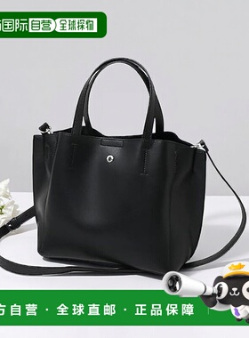 【日本直邮】Legato Largo阿耐洛 女士手提包 黑色LH-P0002Z
