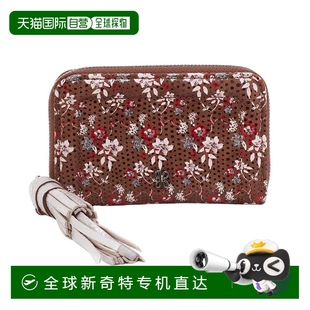 自营 美国奥莱直发 hoboNila小拉链钱包 采用细碎花设计