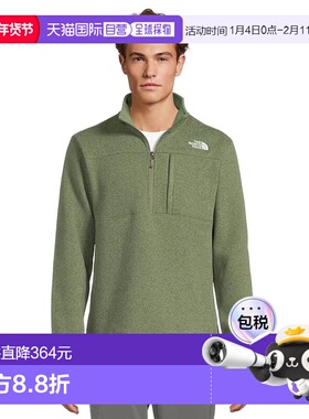 1h可退 香港直邮the north face 北面 男士 Gordon Lyons ¼ 拉链