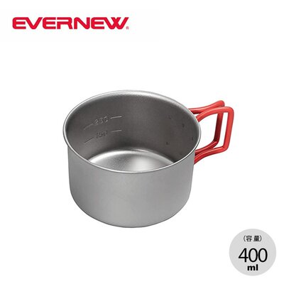 日本EVERNEW 钛合金杯 400FD Cup ECA530 量杯户外露营工具
