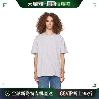 香港直邮潮奢 Ksubi 男士 灰色 4x4 Biggie T 恤 5000006296