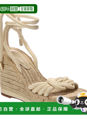 自营 Alexandre Birman Vicky绳索楔形凉鞋-白色 美国奥莱直发