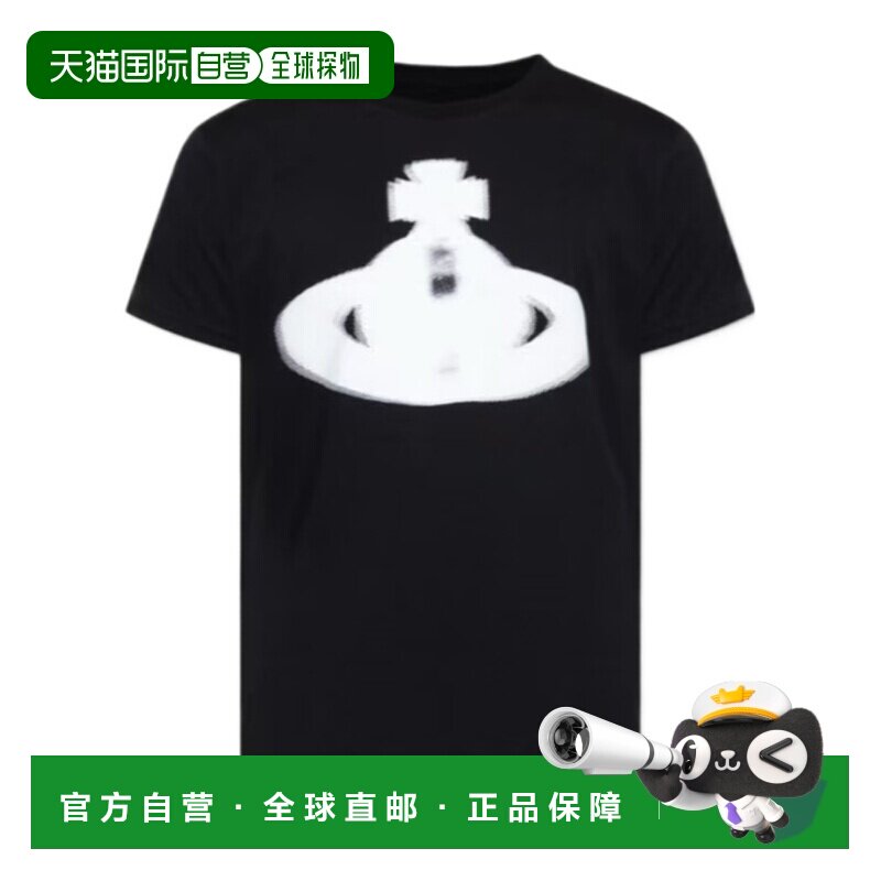 香港直邮VIVIENNE WESTWOOD 女士T恤 3G01003JJ007YN401短袖 - 实物图