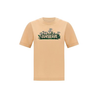 潮奢 Burberry 巴宝莉 女士 印花T恤 8102402TEACUP