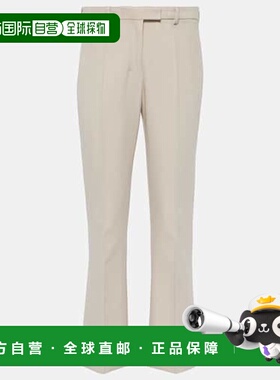 香港直邮'S Max Mara 女士 Fatina 短款直筒长裤 001380女装