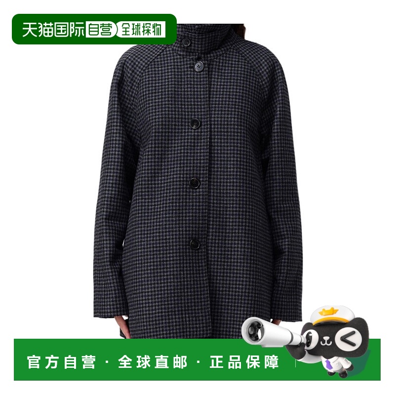 1h可退 香港直邮A.P.C. 女士大衣 WOARZF01553LAD AW2025 灰色 格