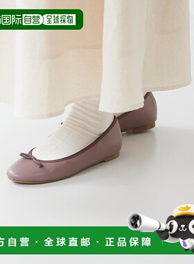 日本直邮Menue SWEETFIT 圆头芭蕾鞋 ME8623BW01157平底鞋