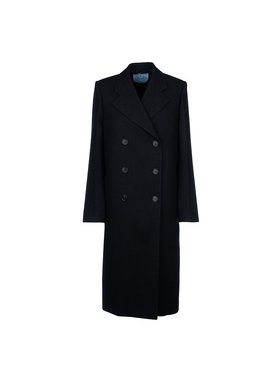 PRADA 女士大衣 P601S15UWF0002 AW2024 黑色 CAPPOTTI