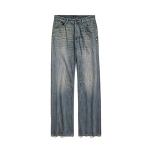 潮奢 Balenciaga 巴黎世家 男士 Low-Crocht 牛仔裤 848021TTW76