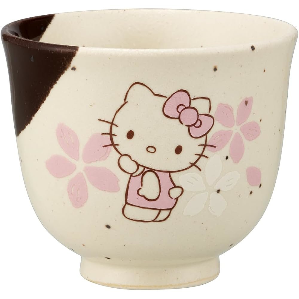 Skater 美浓烧茶杯 Kitty猫 7.8x6.5cm CHMT1-A