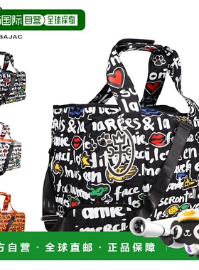 日本直邮Castelbajac宠物手提包男女通用斜挎包黑色白色橙色黑白3