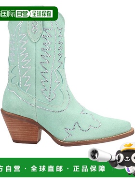 1h可退 【美国直邮】dingo 女士 靴子短靴女靴牛仔靴