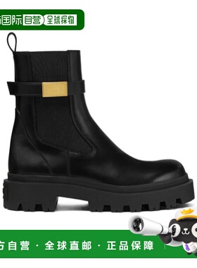 香港直邮Versace 圆头靴子 10182451A11978范思哲厚底鞋女靴