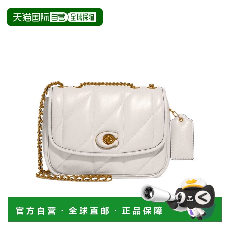 香港直邮Coach PILLOW MADISON 绗缝单肩包 C8560B4HA蔻驰新款