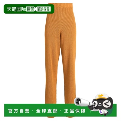 1h可退 香港直邮潮奢 Baserange 女士 休闲长裤 brown棕色 舒适时