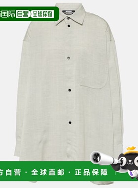 1h可退 香港直邮Jacquemus 女士 Le chemise Poche 衬衫