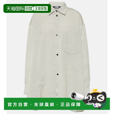 1h可退 香港直邮Jacquemus 女士 Le chemise Poche 衬衫