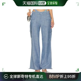 LESLIE AMON 女士 62171030 香港直邮潮奢 工装 裤