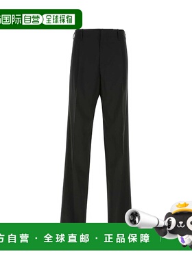 1h可退 欧洲直邮VERSACE 男士休闲裤10067141A038481B000直筒裤