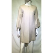 MARA 白色 女士外套 MAX 6086178906019 AW2020 阔口袖 圆领大衣