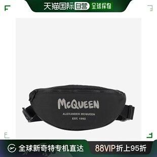 99新未使用 香港直邮ALEXANDER MCQUEEN 7279711AABW 男士 腰包