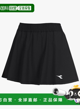 韩国直邮diadora 女士运动半身裙D2322PSK33BLKa字裙