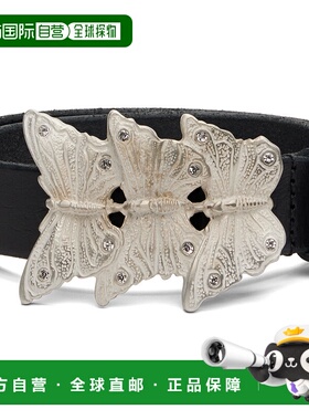 1h可退 香港直邮潮奢 Our Legacy 女士 黑色 Butterfly 腰带 A425