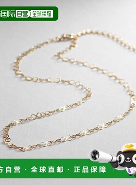 日潮跑腿COCOSHNIK X型链条项链颈链