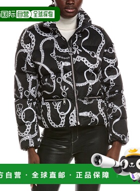 自营l'agenceL’AGENCE Stowe Crop Puffer Coat - black 美国奥