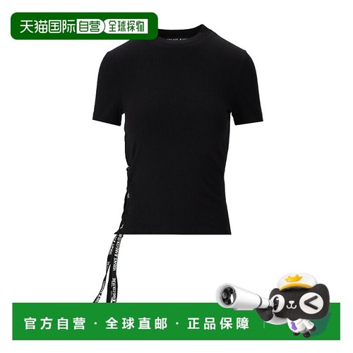 香港直邮Versace Jeans 圆领短袖T恤 74HAH615J0020范思哲