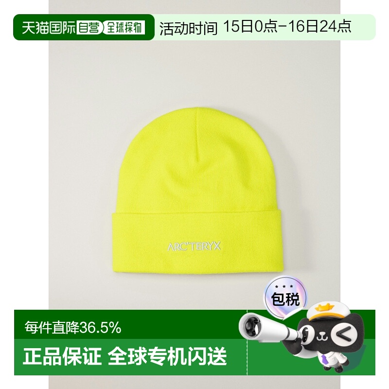 欧洲直邮Arc'teryx始祖鸟 Text pattern be文字图案无边帽