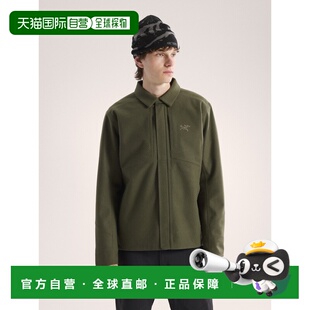 自营1h可退 欧洲直邮ARCTERYX 男士Sawyer羊毛衬衫夹克始祖鸟