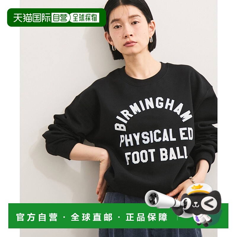 1h可退 日本直邮REGENCY WORKS 女士 落肩设计 字母印花 全棉感连