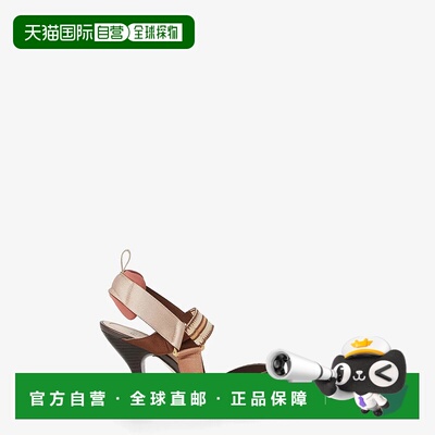 香港直邮FENDI 女士高跟鞋 8J8805AY9XF1TOZ AW2025 棕色 Colibri