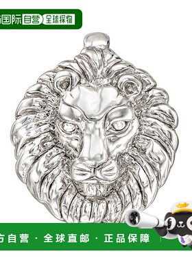 自营 Ross-Simons 意大利纯银狮子滑动吊坠 - 白色 美国奥莱直发