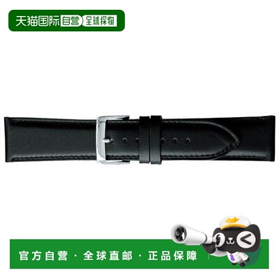 日本直邮BCME002AU BAMBI SCOTCHGARD 黑色牛皮表带