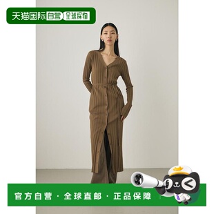 日本直邮MOUSSY 2WAY针织连衣裙 采用再生聚酯纤维 [MO1164EW0348