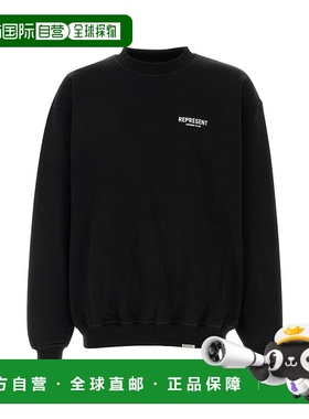 香港直邮Represent 男士 Owners Club 黑色棉质运动衫 OCM4111500