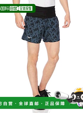 【日本直邮】Mizuno美津浓 男士短裤中裤 黑色 S J2MB2020