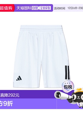 香港直邮ADIDAS 男士T恤 JE04080WHITE SS2026 白色 Logo shorts