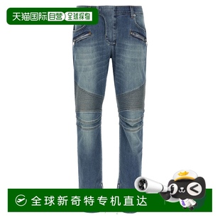 EH1MG115DF44经典 香港直邮Balmain 机车牛仔裤 巴尔曼 男士